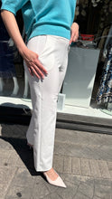 Smart Straight-Leg Trousers - White