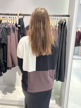 Colour Block Long Sleeve Top