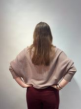 Taupe Ribbed Knit Top