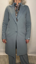 Double-Faced Short Coat - Light Blue