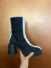 Tracy Black & White Boots