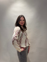 Chain Print Satin Shirt