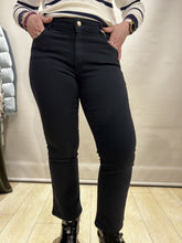 Straight-Leg Navy Trousers