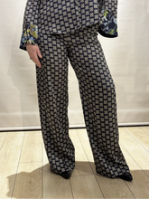 Printed Wide-Leg Trousers