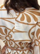 Art Deco Tie-Front Crop Top
