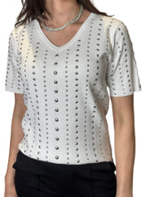 Stud Detail Knit Top