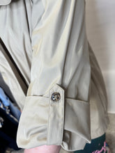 Beige Lightweight Hooded Raincoat