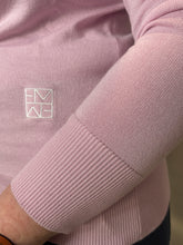 Soft Pink Knit Polo Top
