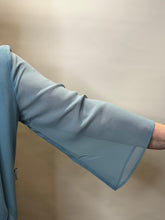 Soft Blue Chiffon Jacket