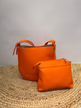 Orange Two-Piece Shoulder Bag Set