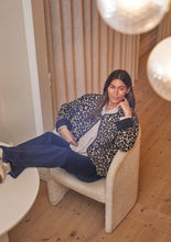 Johanna Quilted Jacket - Black Animal