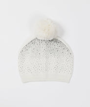 Kazia Embellished Beanie – Ivory