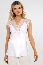 Lauren Lace Cami Top - White