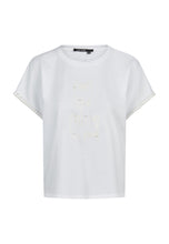 White Pearl Detail T-Shirt