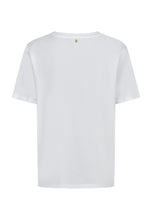 White Paisley Print T-Shirt