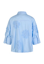 Sky Blue Floral Shirt