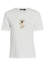 Cocktail Embellished Tee - White