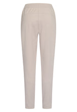 Soft Beige Drawstring Trousers