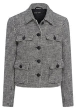Houndstooth Short Jacket