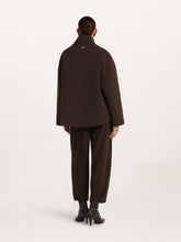 Brown Reversible Teddy Jacket