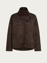 Brown Reversible Teddy Jacket