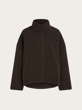 Brown Reversible Teddy Jacket