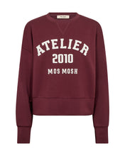 Mos Mosh Burgundy Atelier Sweatshirt