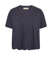 Mos Mosh Navy Relaxed Fit T-Shirt