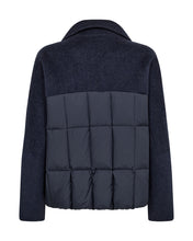 Mos Mosh Navy Quilted Panel Jacket