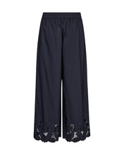 Mos Mosh Navy Broderie Hem Culottes