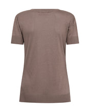 Soft Touch V-Neck Tee – Coffee
