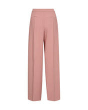 Peach Tailored Wide-Leg Trousers