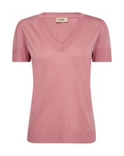 Soft Touch V-Neck Tee – Rose