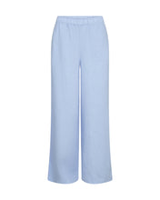 Relaxed Linen Wide-Leg Trousers
