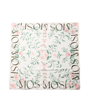 Floral Silk Scarf - Pink