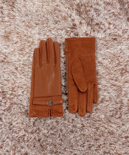 Marnie Buckle Gloves – Tan