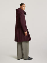 May Coat in Dark Plum