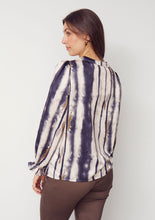 Melba Flounce Blouse - Earth Tones