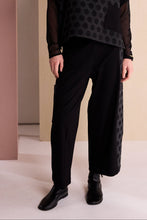 Black Spot Panel Wide-Leg Trousers