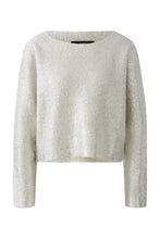 Oui Metallic Knit Jumper