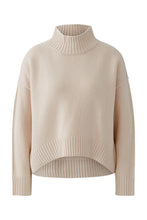Oui Roll Neck Knit - Sepia Rose