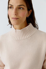 Oui Roll Neck Knit - Sepia Rose