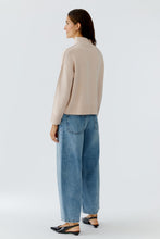 Oui Roll Neck Knit - Sepia Rose