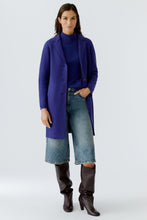 Wool Blend Coat – Royal Blue