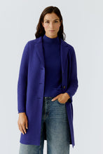 Wool Blend Coat – Royal Blue