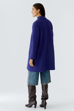 Wool Blend Coat – Royal Blue