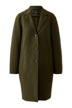 Wool Blend Coat – Khaki
