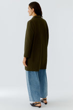 Wool Blend Coat – Khaki