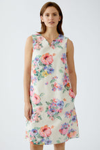 Floral Linen Shift Dress
