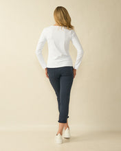 Classic Long Sleeve Round Neck Top